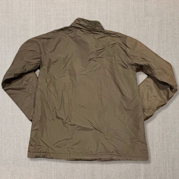 Vintage L.L. Bean Women Small Barn Coat Olive Insulated Field Jacket USA 70s 80s - Picture 7 of 9